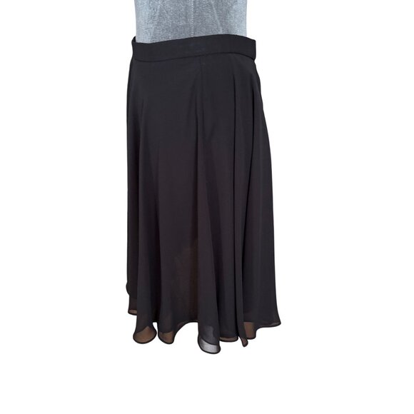 Vintage A.J. Bari Black Skirt Size 10 - Picture 3 of 5